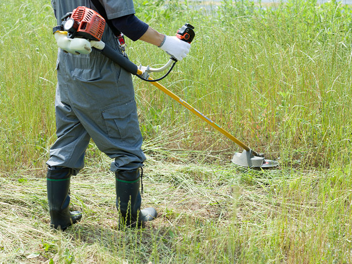 草引き・草刈り
